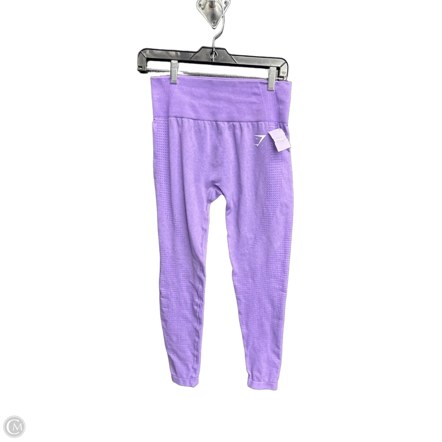 Athletic Leggings By Gym Shark In Purple, Size: M