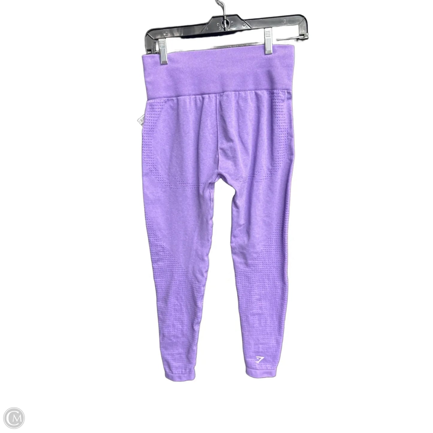Athletic Leggings By Gym Shark In Purple, Size: M
