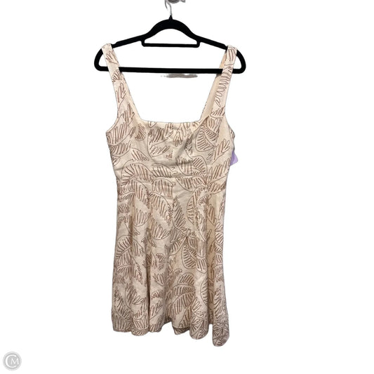 Dress Casual Short By Antonio Melani In Beige, Size: Xs