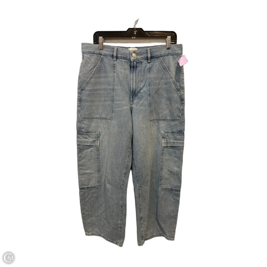 Jeans Wide Leg By Citizens Of Humanity In Blue Denim, Size: 8