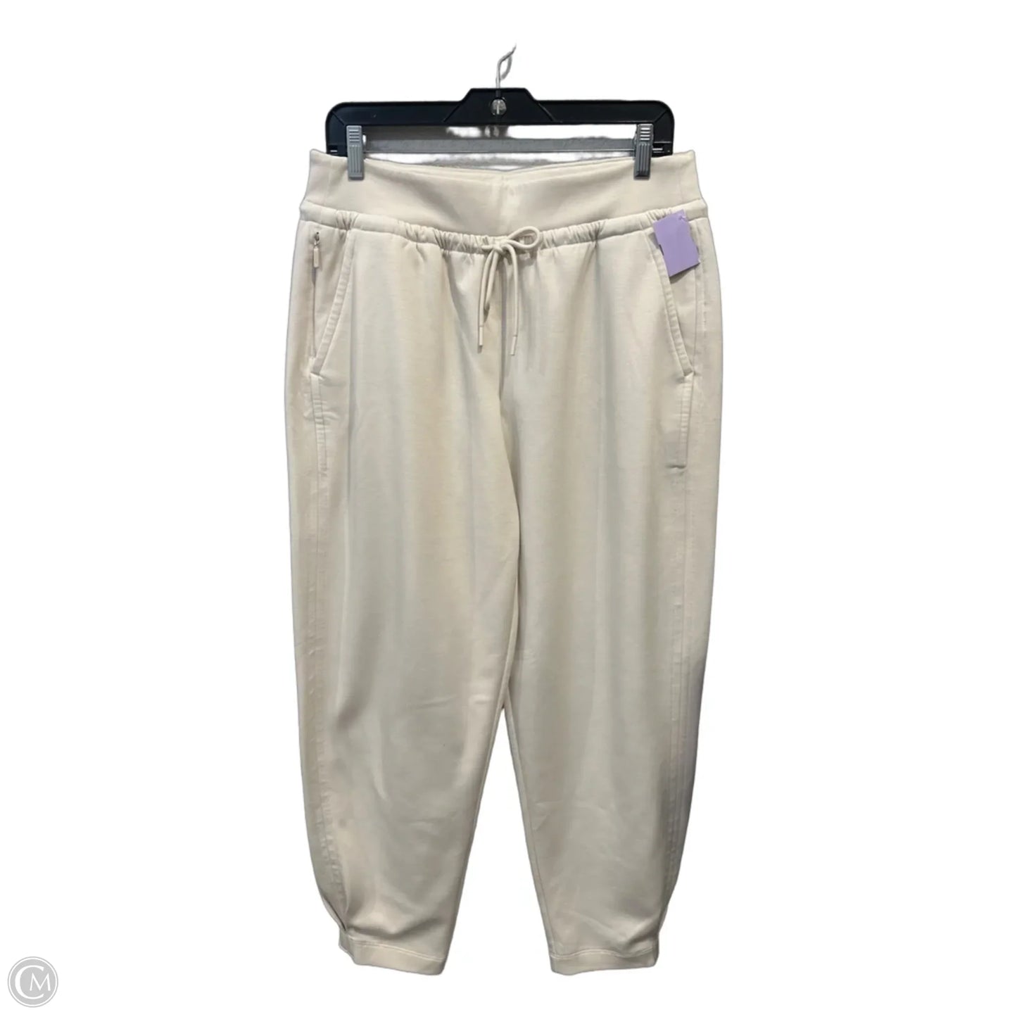 Athletic Pants By Athleta In Cream, Size: L