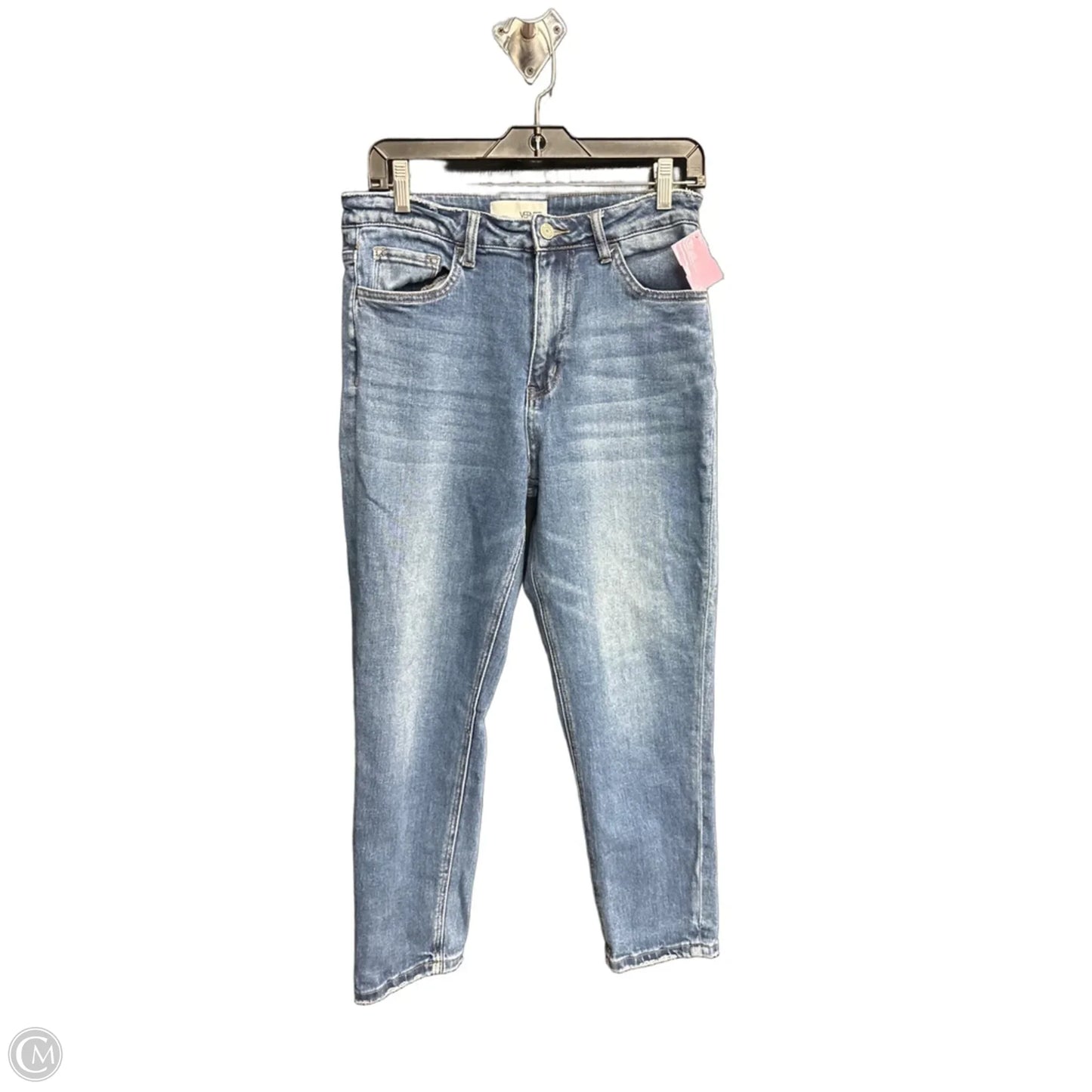 Jeans Straight By Vervet In Blue Denim, Size: 6