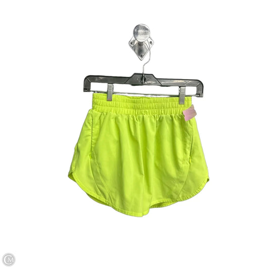 Athletic Shorts By Lululemon In Green, Size: S