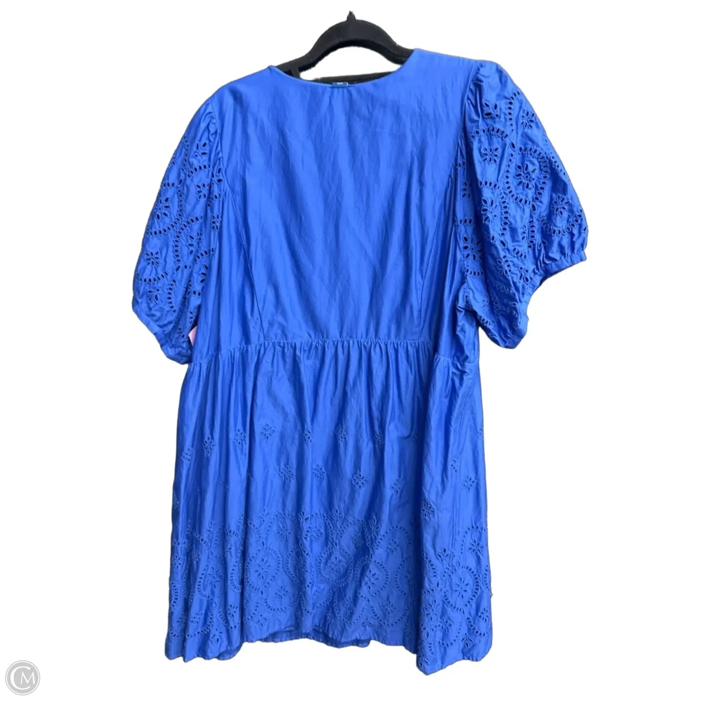 Dress Casual Midi By Old Navy In Blue, Size: 2x
