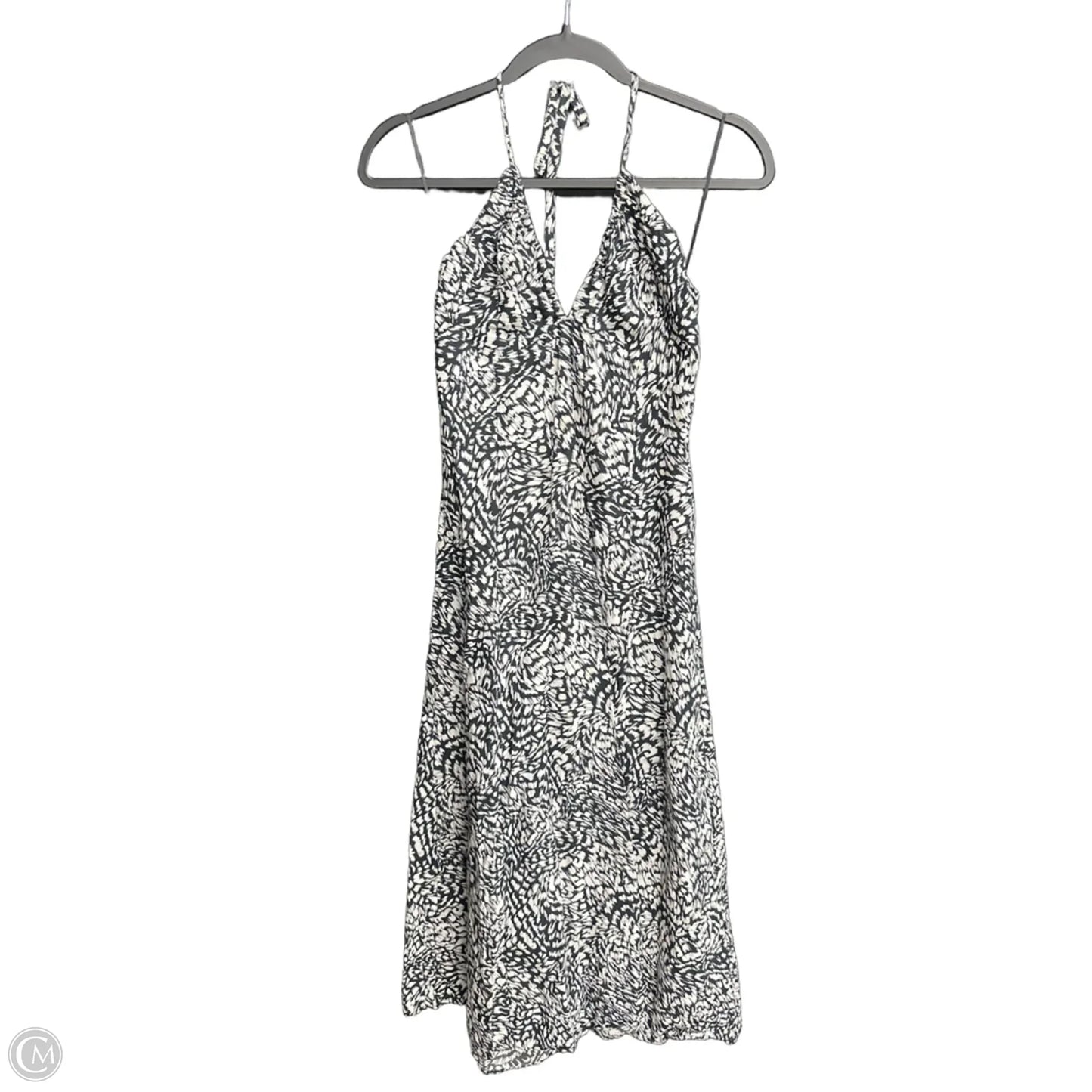 Dress Casual Maxi By H&m In Black & White, Size: S