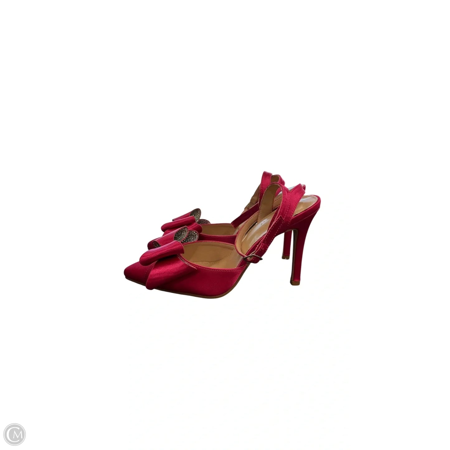 Shoes Heels Stiletto By Clothes Mentor In Pink & Silver, Size: 8