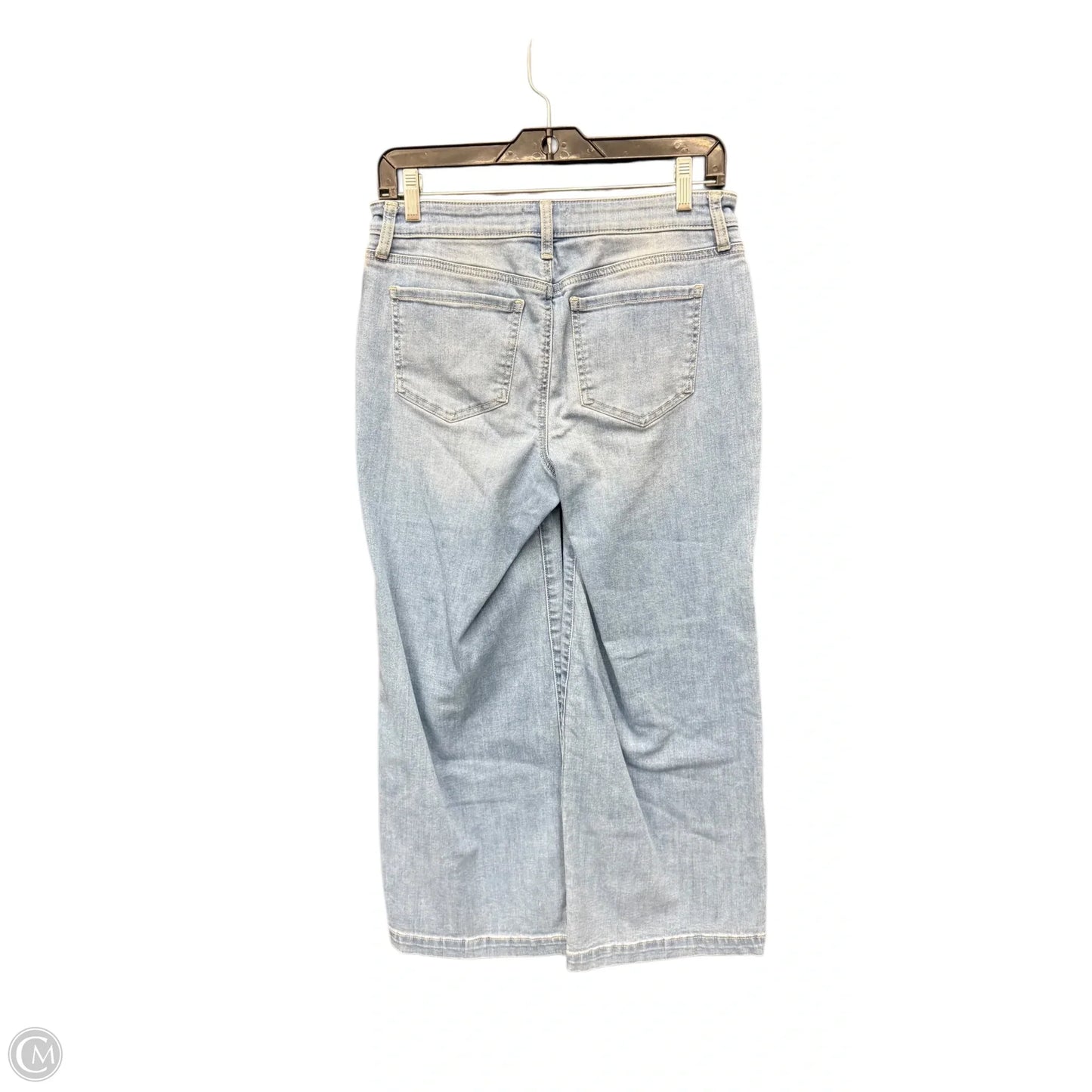 Jeans Cropped By Not Your Daughters Jeans In Blue Denim, Size: 2