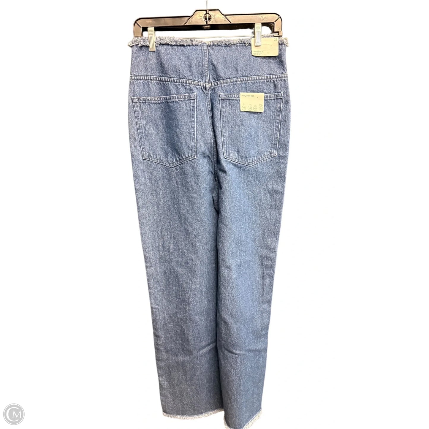 Jeans Wide Leg By Clothes Mentor In Blue Denim, Size: 6