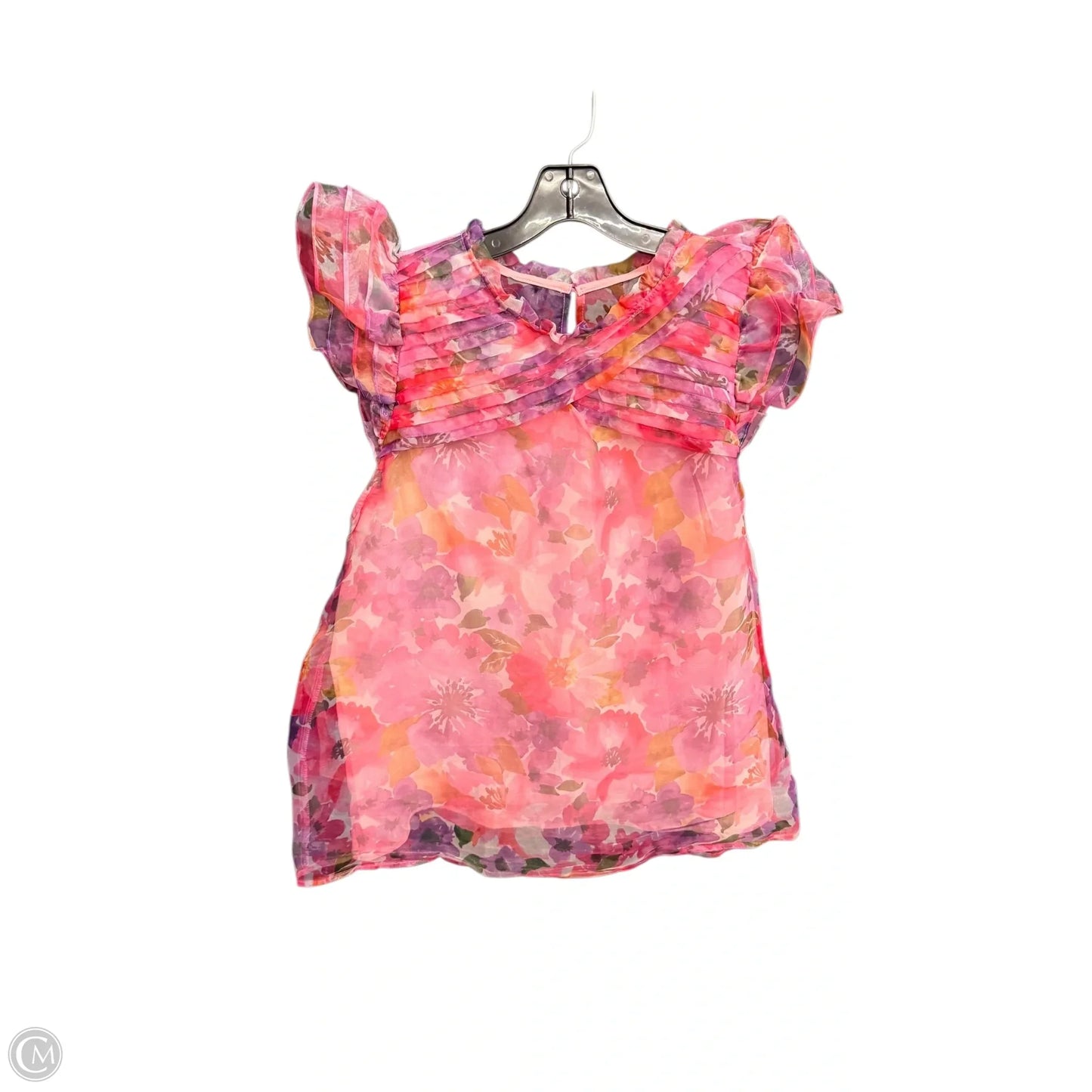 Top Sleeveless By Entro In Pink, Size: L