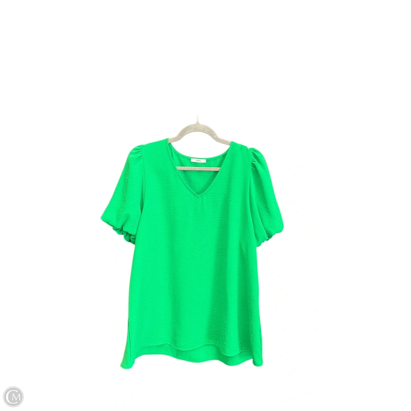 Top Short Sleeve By Jodifl In Green, Size: M