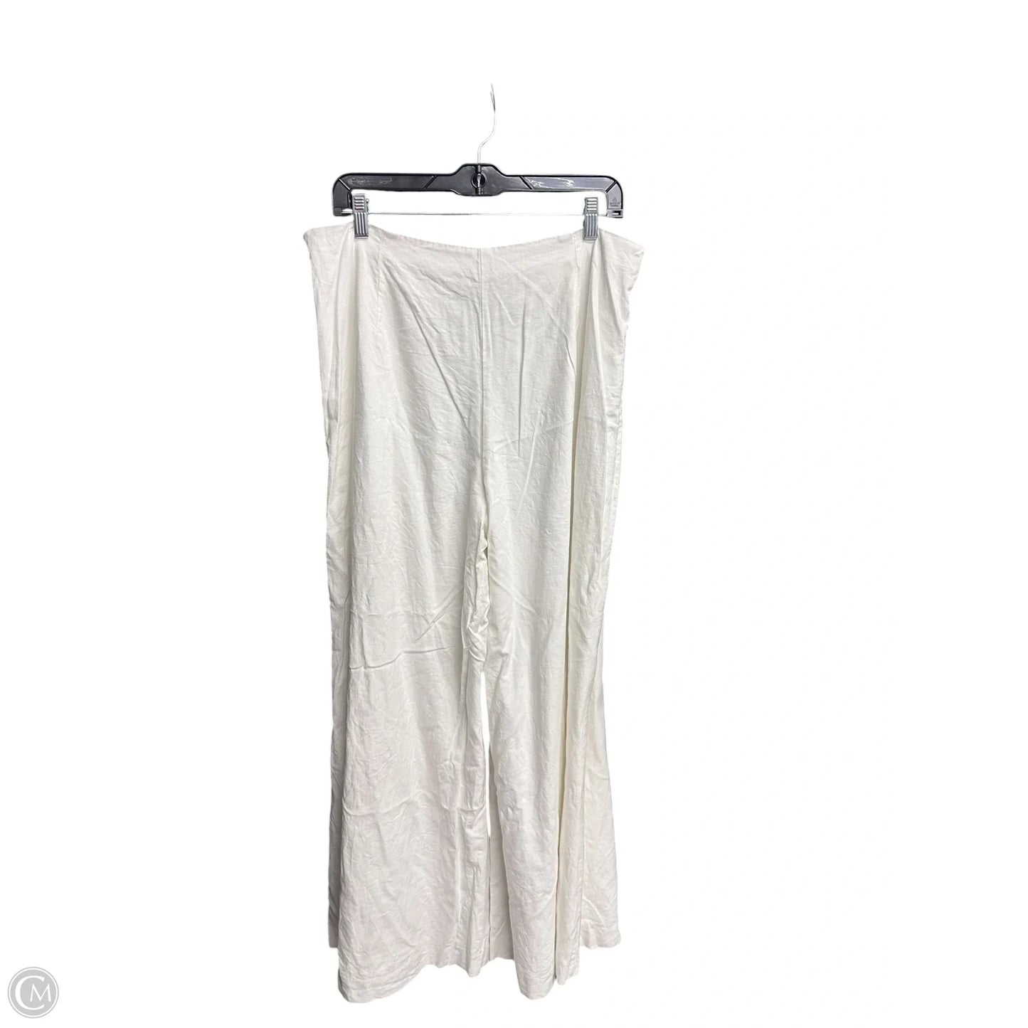 Pants Linen By Alex Marie In White, Size: 14