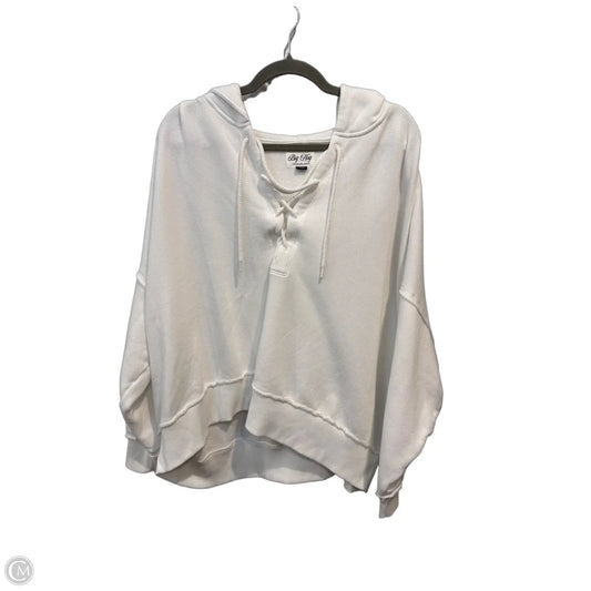 Sweatshirt Hoodie By American Eagle In White, Size: Xl
