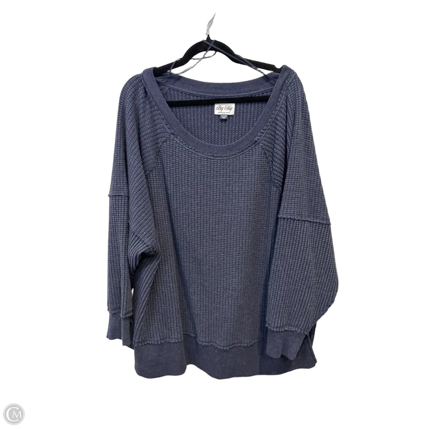 Sweatshirt Crewneck By American Eagle In Navy, Size: Xl