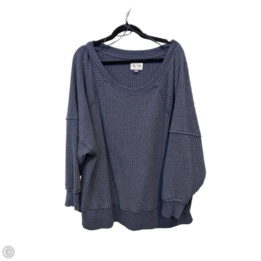 Sweatshirt Crewneck By American Eagle In Navy, Size: Xl