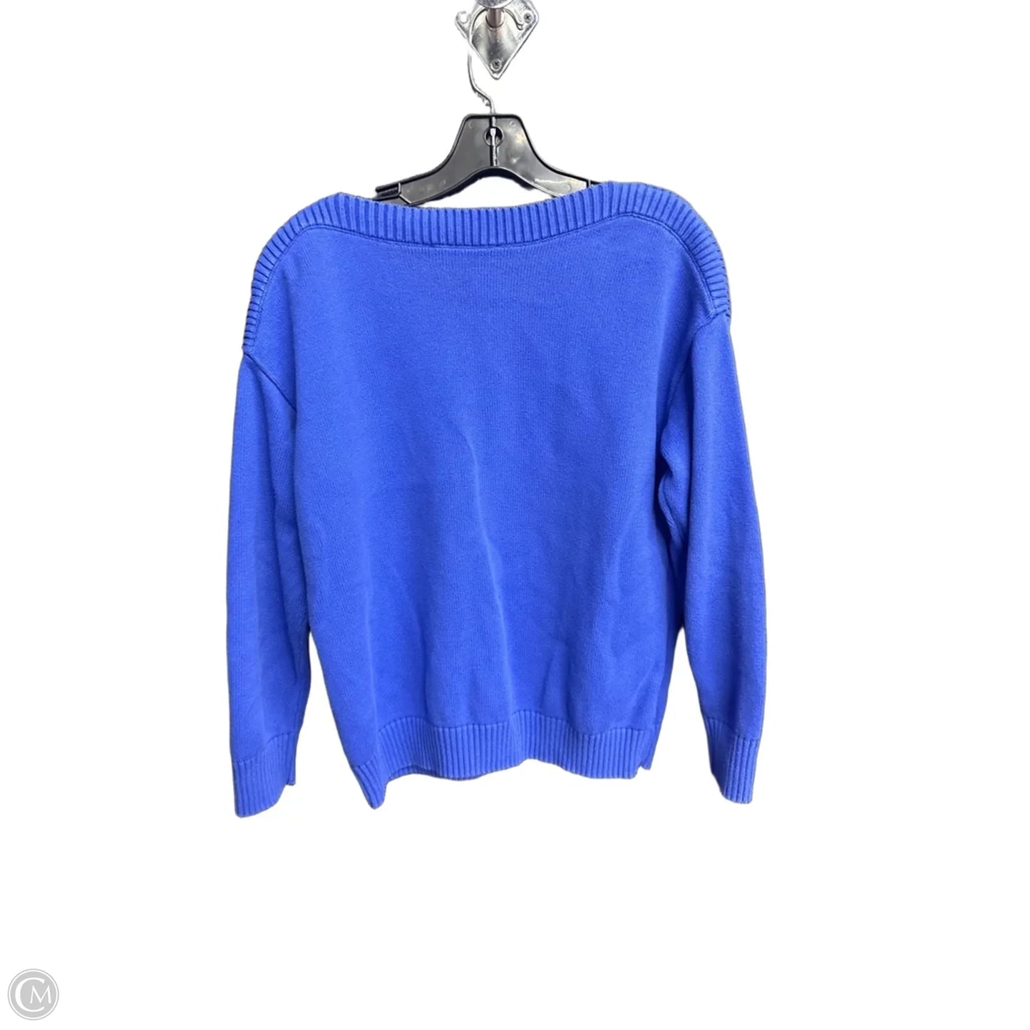 Top Long Sleeve By Loft In Blue, Size: L