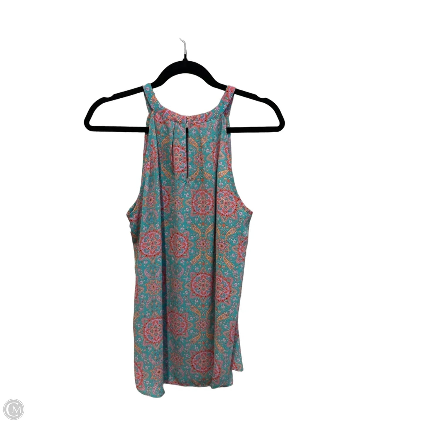 Top Sleeveless By Cynthia Rowley In Paisley Print, Size: L