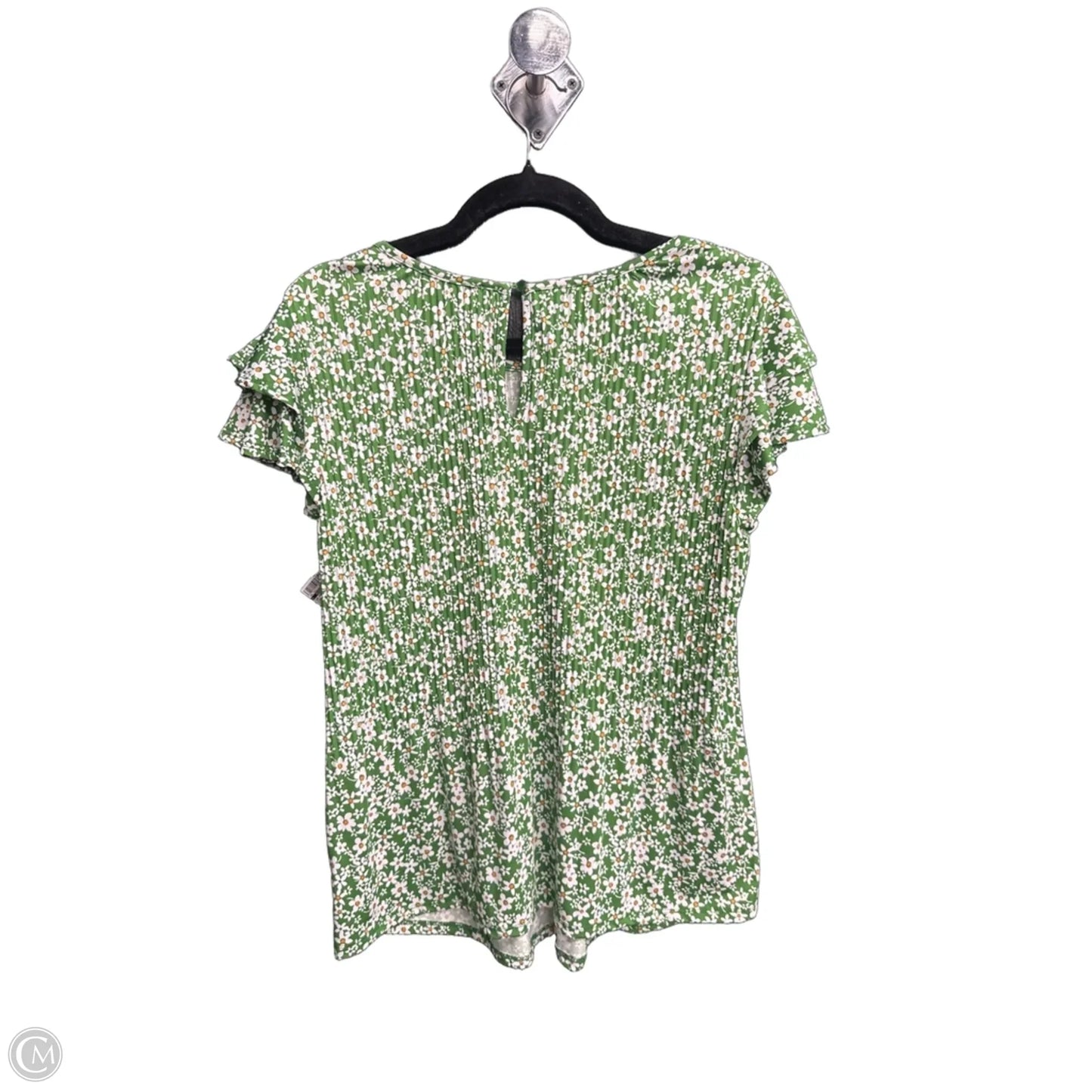 Top Short Sleeve By Clothes Mentor In Floral Print, Size: S