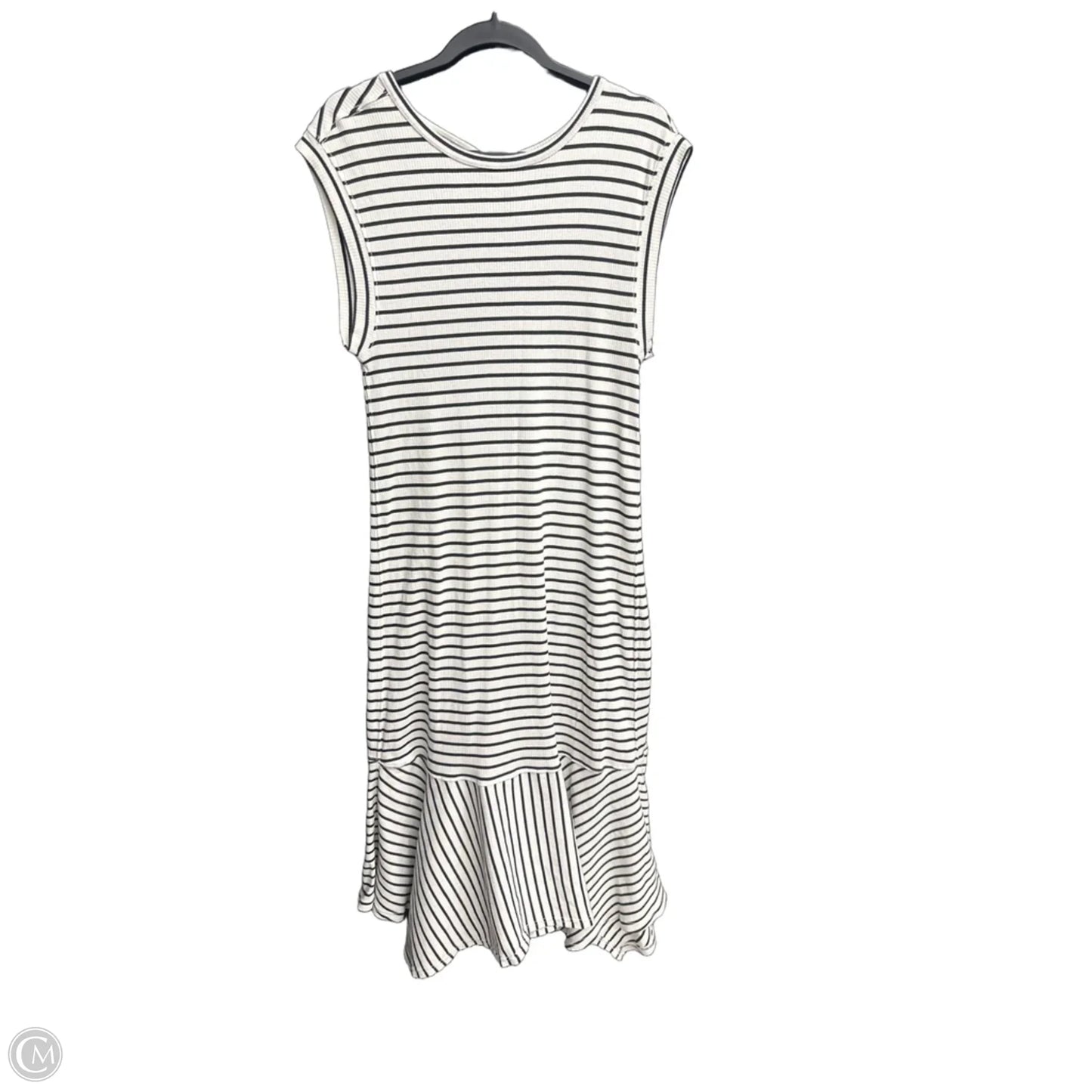 Dress Casual Maxi By Clothes Mentor In Striped Pattern, Size: M