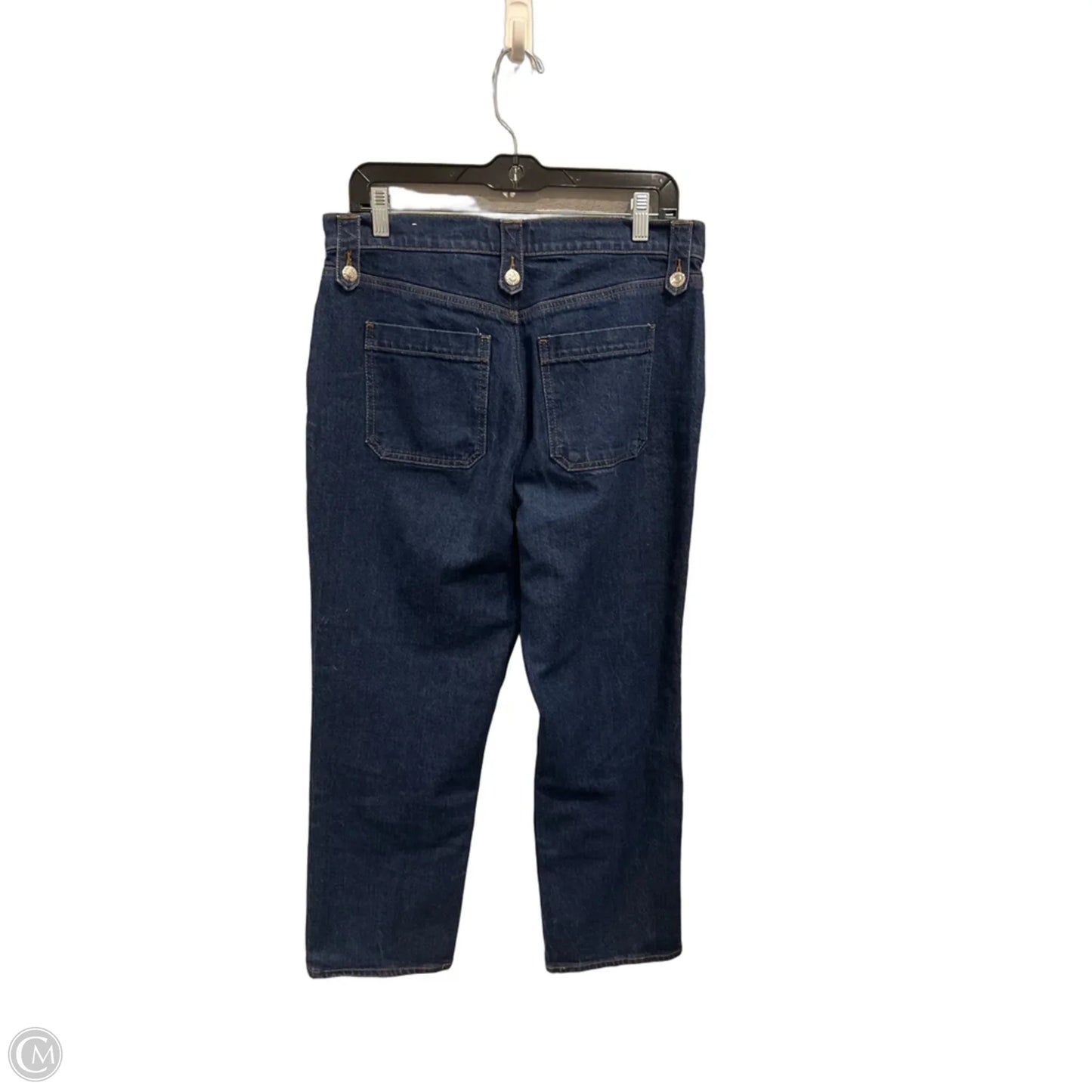 Jeans Wide Leg By Loft In Blue Denim, Size: 10