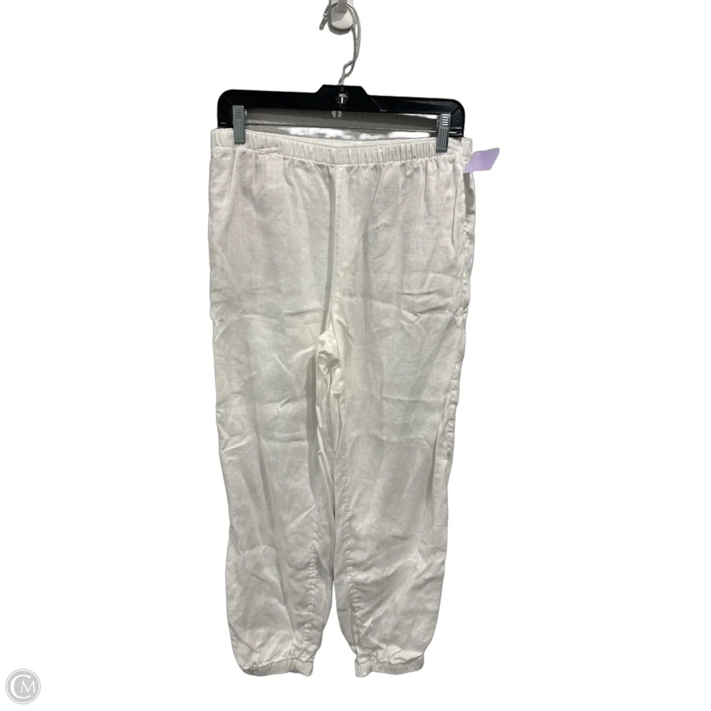 Pants Linen By Joie In White, Size: 8