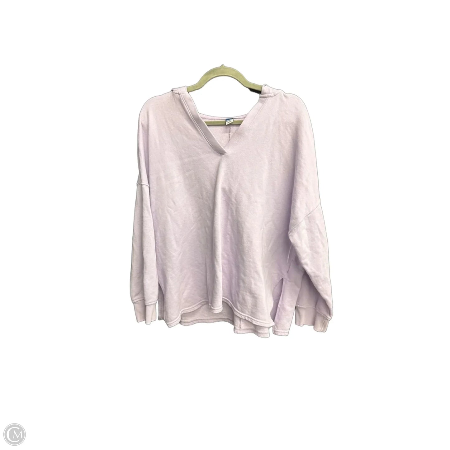 Sweatshirt Hoodie By Old Navy In Purple, Size: L