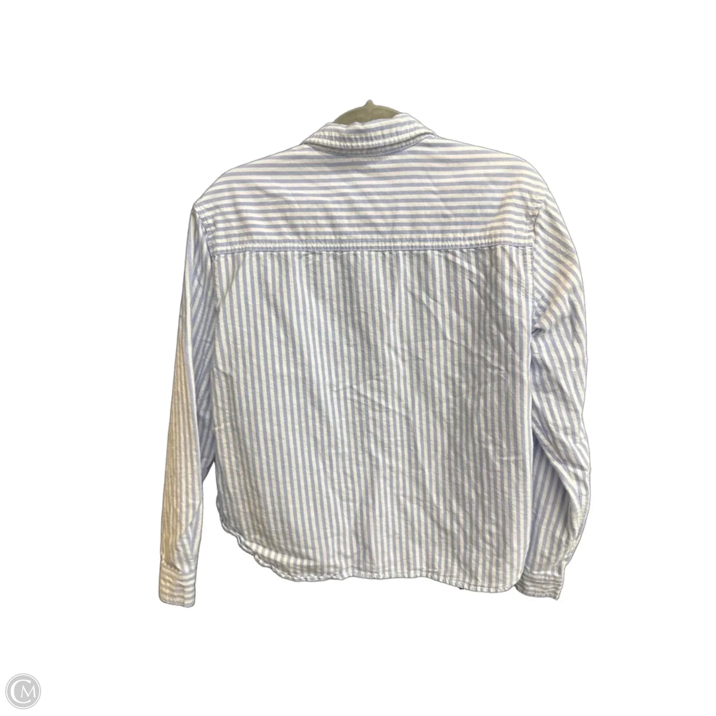 Top Long Sleeve By Beachlunchlounge In Striped Pattern, Size: M