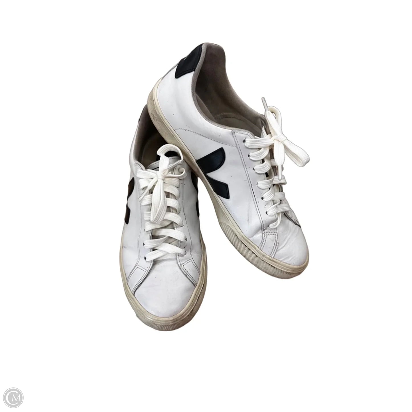 Shoes Sneakers By Veja In Black & White, Size: 7.5