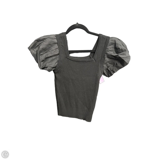 Top Short Sleeve By Current Air In Black, Size: S