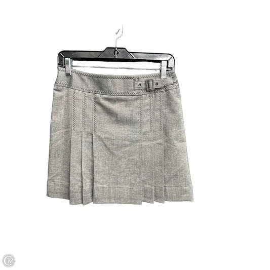 Skirt Mini & Short By Loft In Black & Grey, Size: 2
