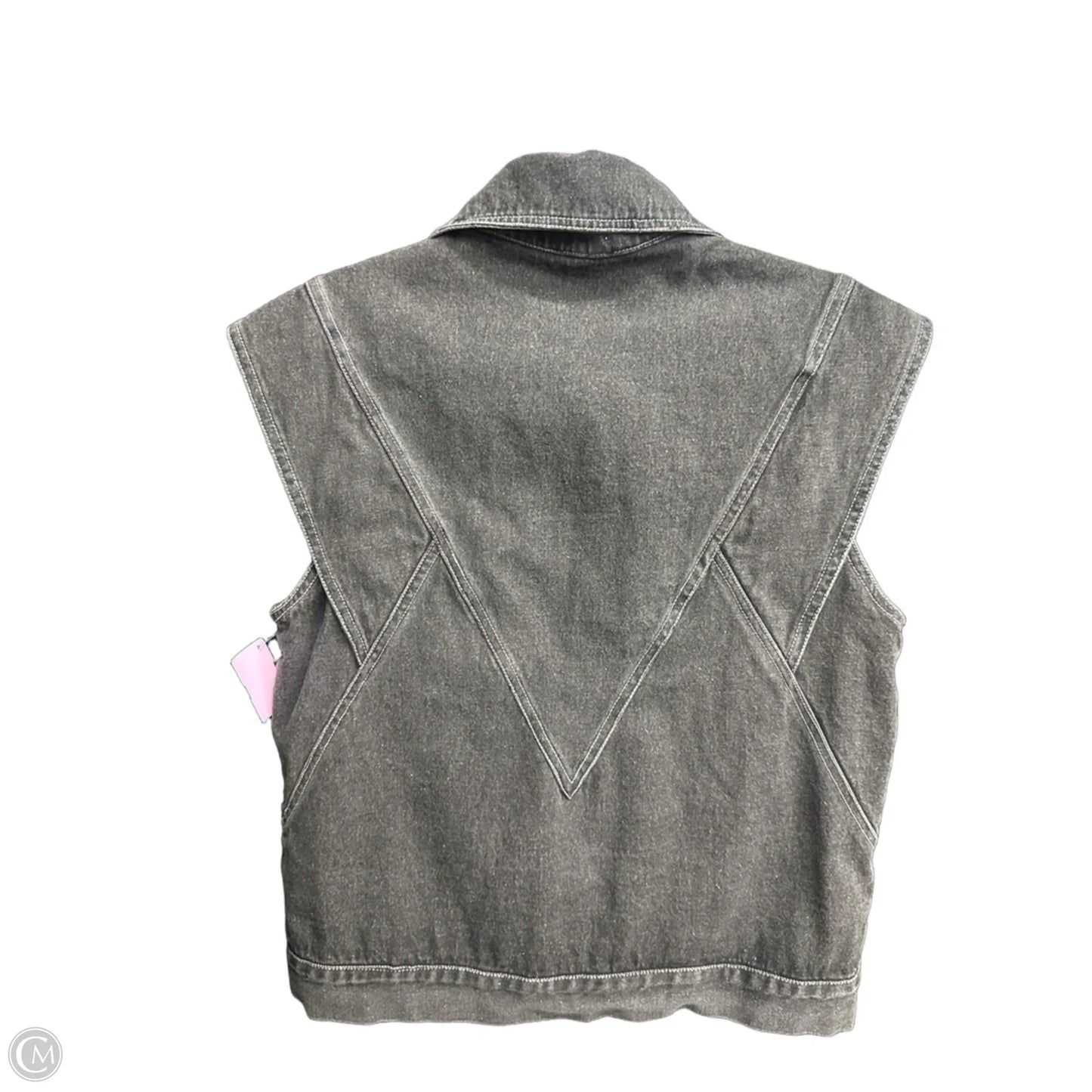 Vest Other By Fate In Black Denim, Size: S