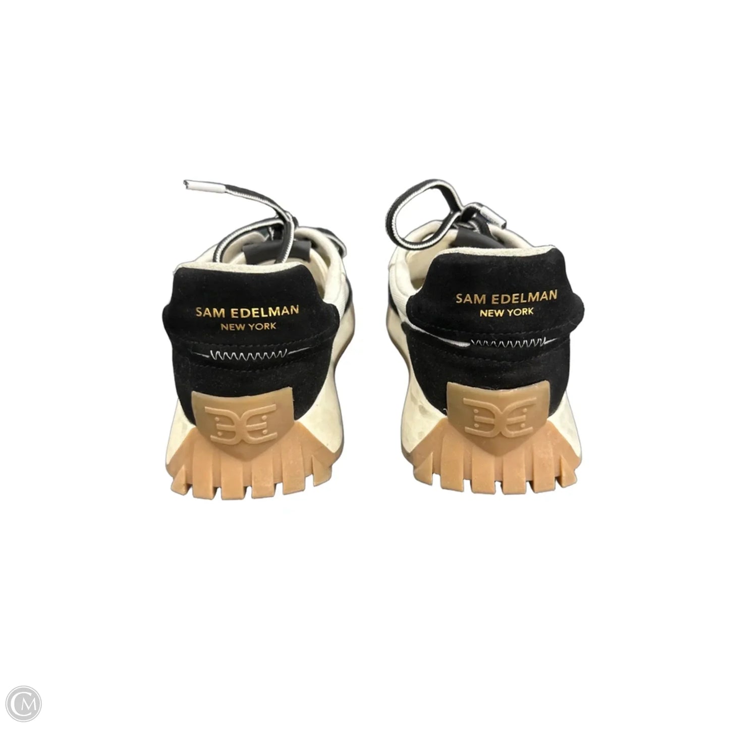 Shoes Sneakers By Sam Edelman In Black & White, Size: 8