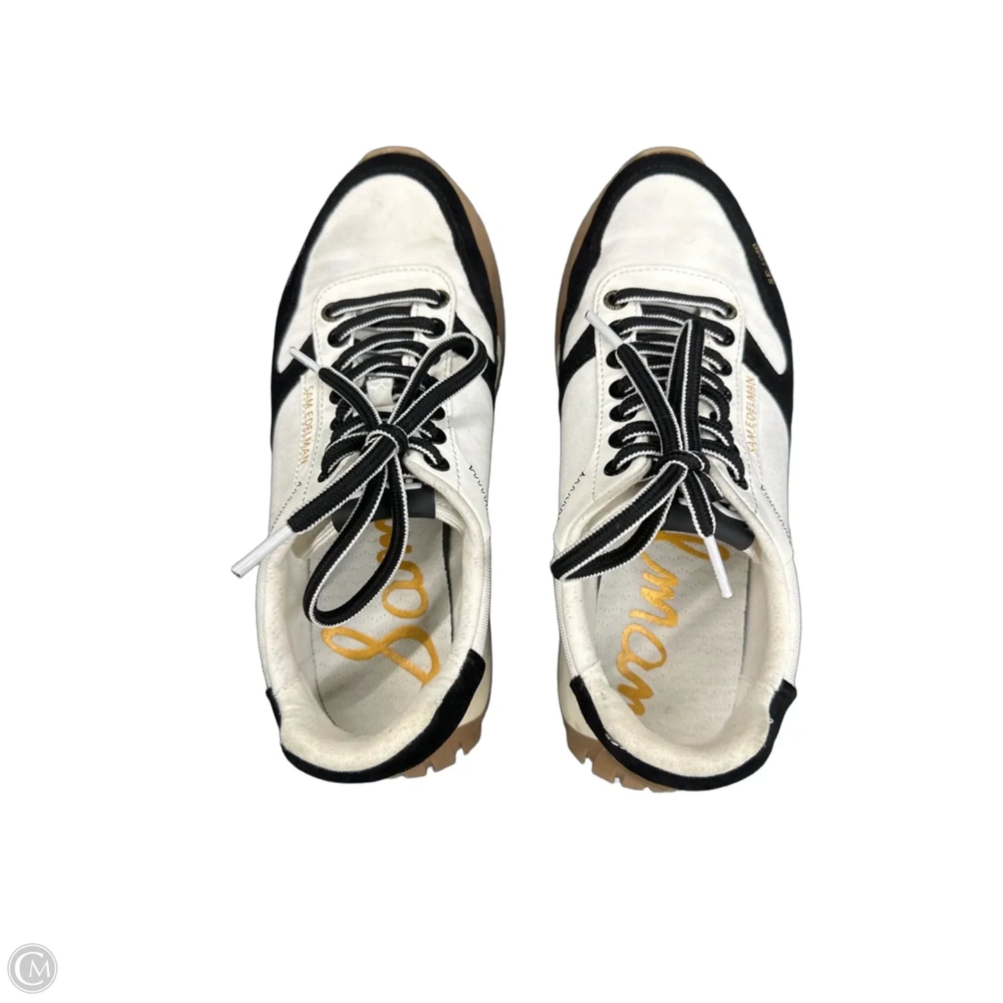 Shoes Sneakers By Sam Edelman In Black & White, Size: 8