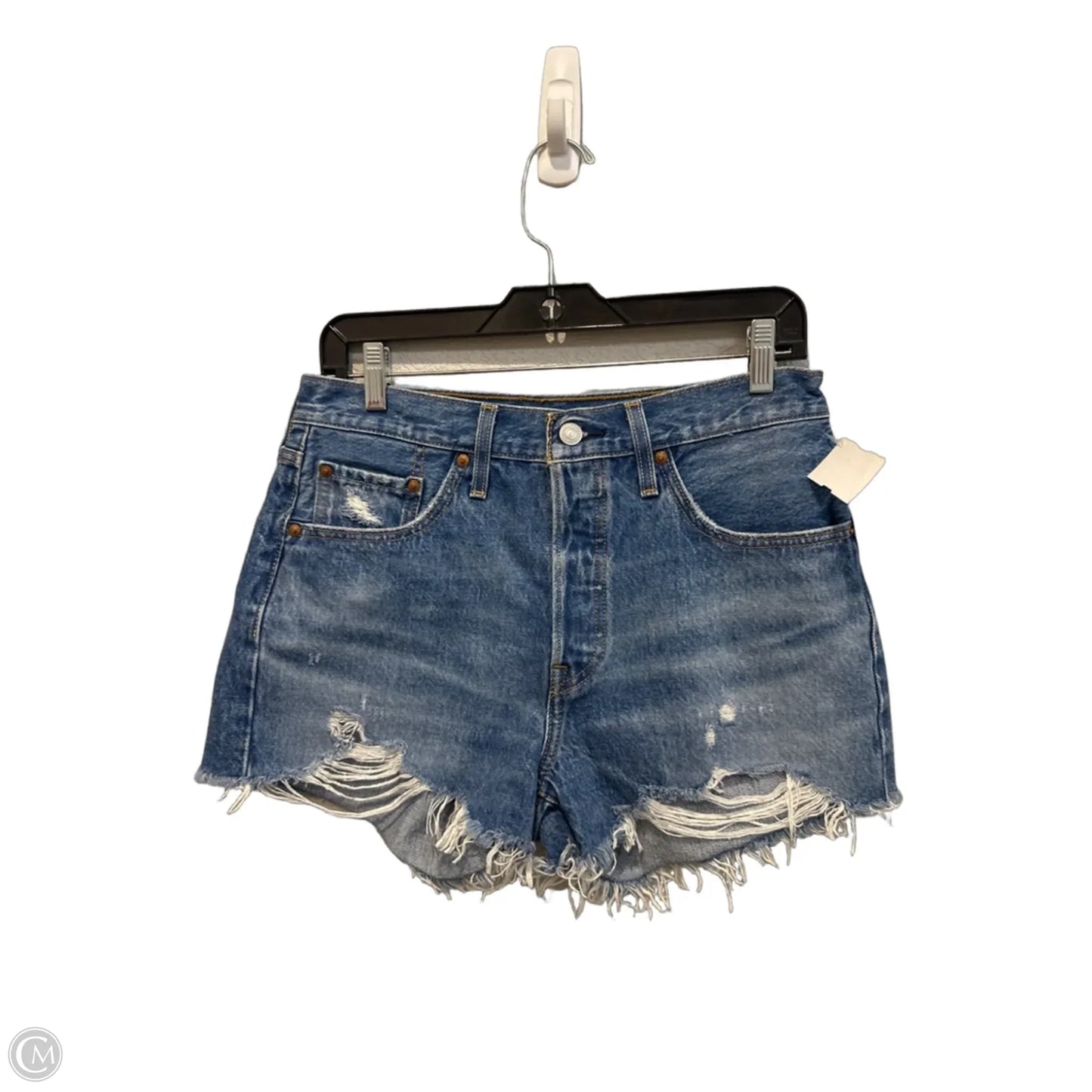 Shorts By Levis In Blue Denim, Size: 6