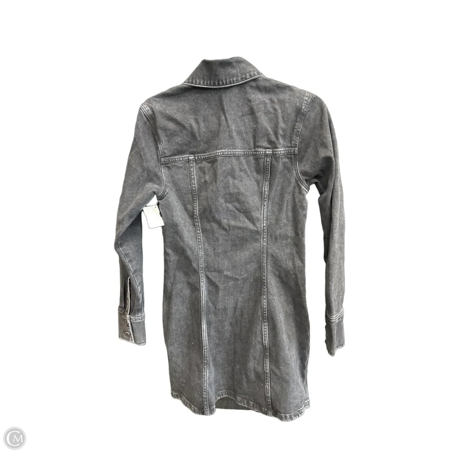 Dress Casual Short By Abercrombie And Fitch In Black Denim, Size: S