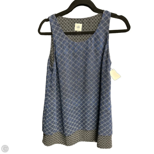 Top Sleeveless By Cabi In Navy, Size: S