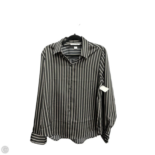 Top Long Sleeve By Old Navy In Striped Pattern, Size: S