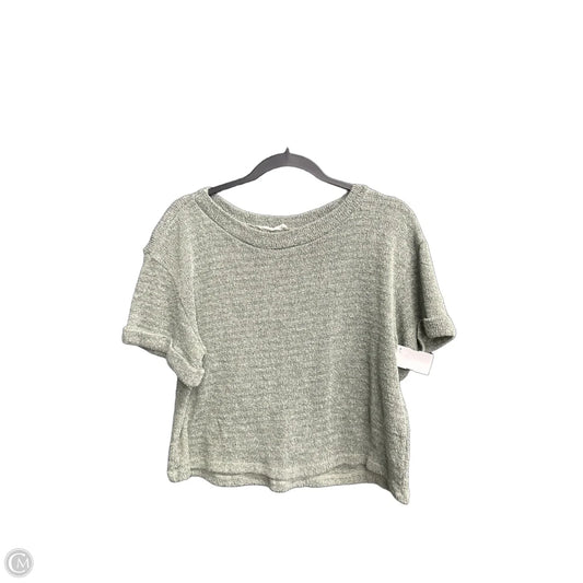 Top Short Sleeve By Lush In Green, Size: L