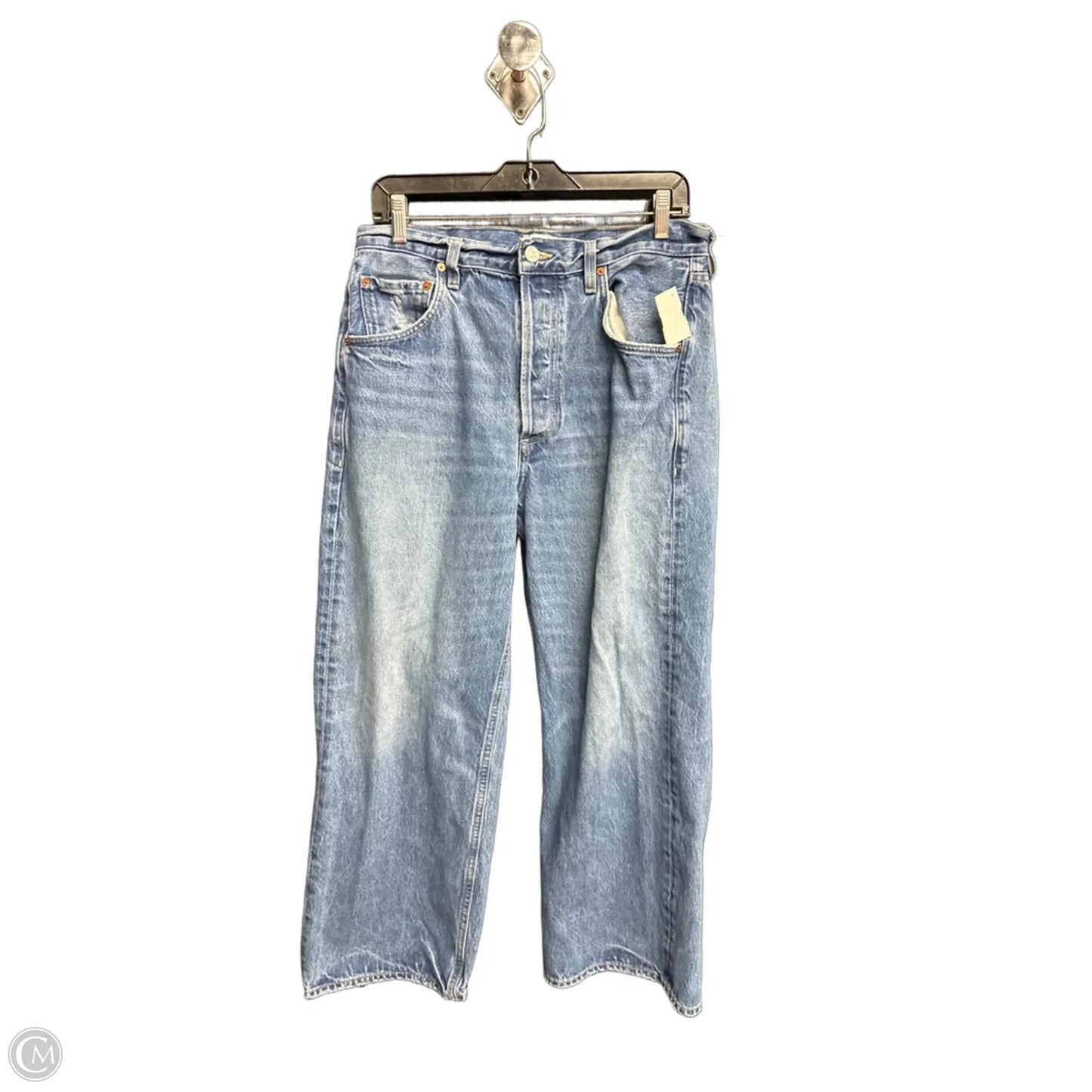 Jeans Wide Leg By Citizens Of Humanity In Blue Denim, Size: 6
