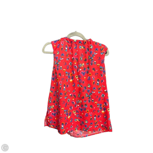 Top Sleeveless Designer By Jason Wu In Floral Print, Size: S