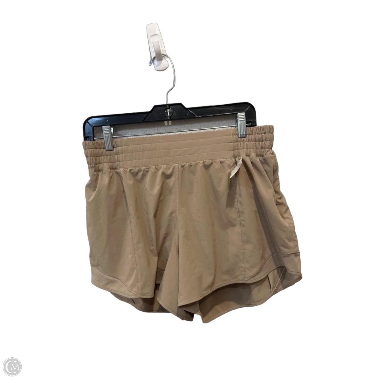 Athletic Shorts By Lululemon In Tan, Size: L