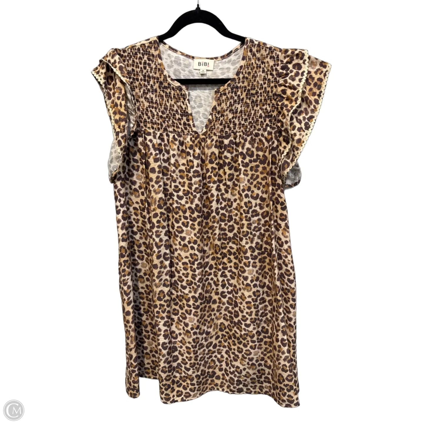 Dress Casual Midi By Bibi In Animal Print, Size: M