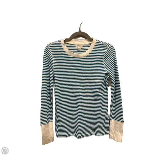 Top Long Sleeve By Sundance In Striped Pattern, Size: S