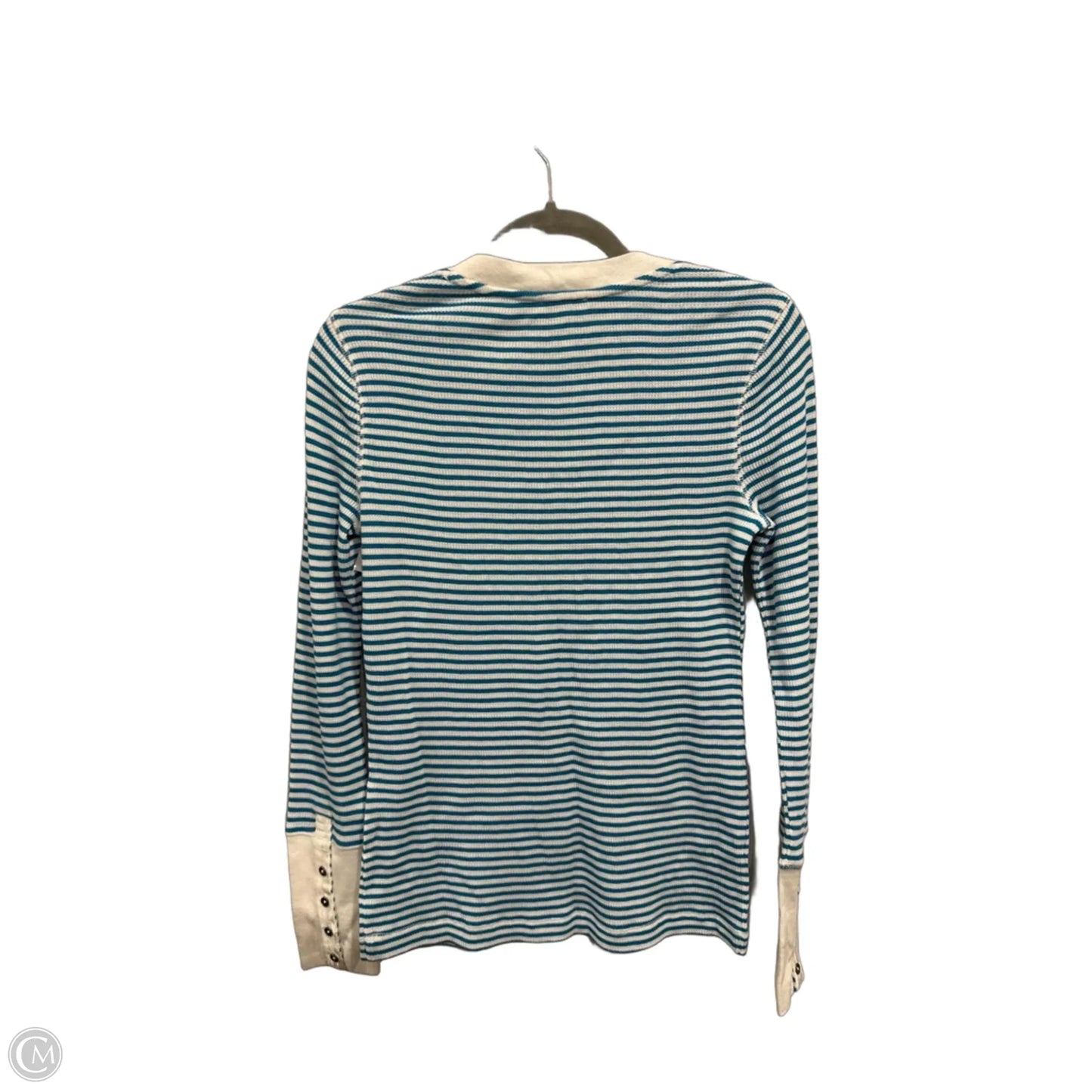 Top Long Sleeve By Sundance In Striped Pattern, Size: S