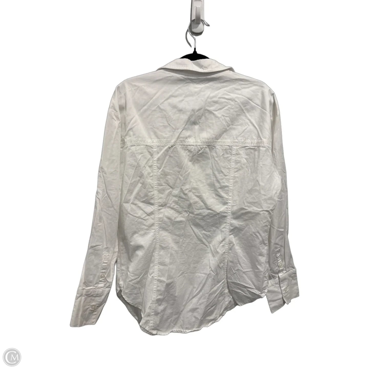 Top Long Sleeve By Pilcro In White, Size: M