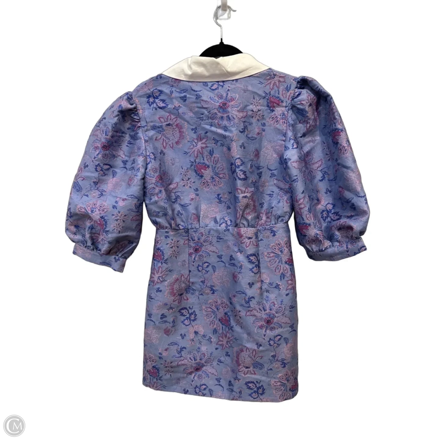 Dress Casual Short By Clothes Mentor In Blue & Purple, Size: S
