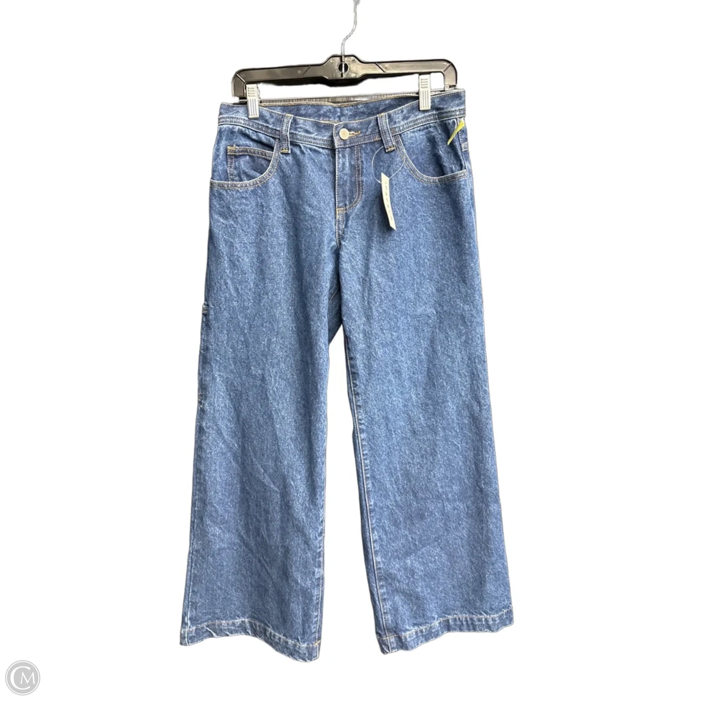 Jeans Wide Leg By Pacsun In Blue Denim, Size: 4