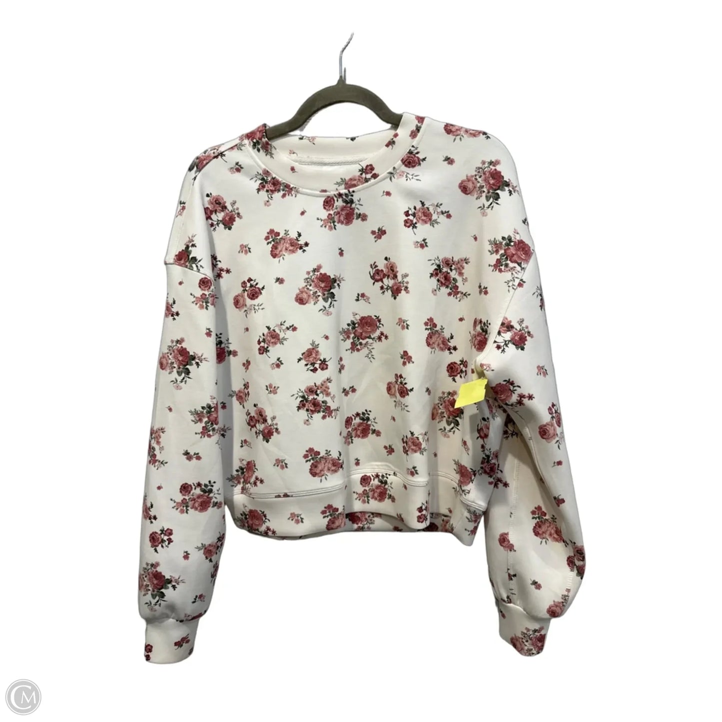 Sweatshirt Crewneck By As Revival In Floral Print, Size: S