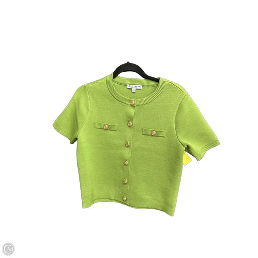 Sweater Short Sleeve By Clothes Mentor In Green, Size: S