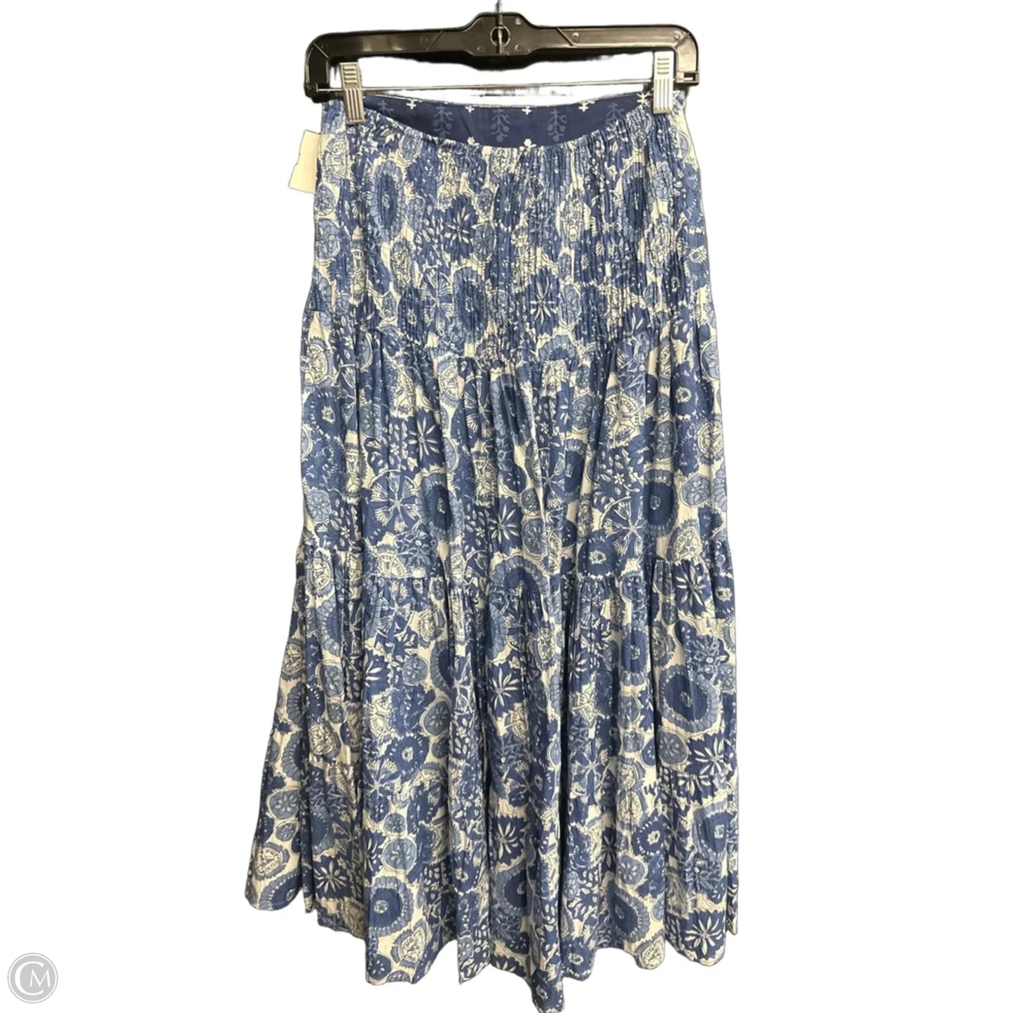 Skirt Maxi By Natural Soul In Blue, Size: L