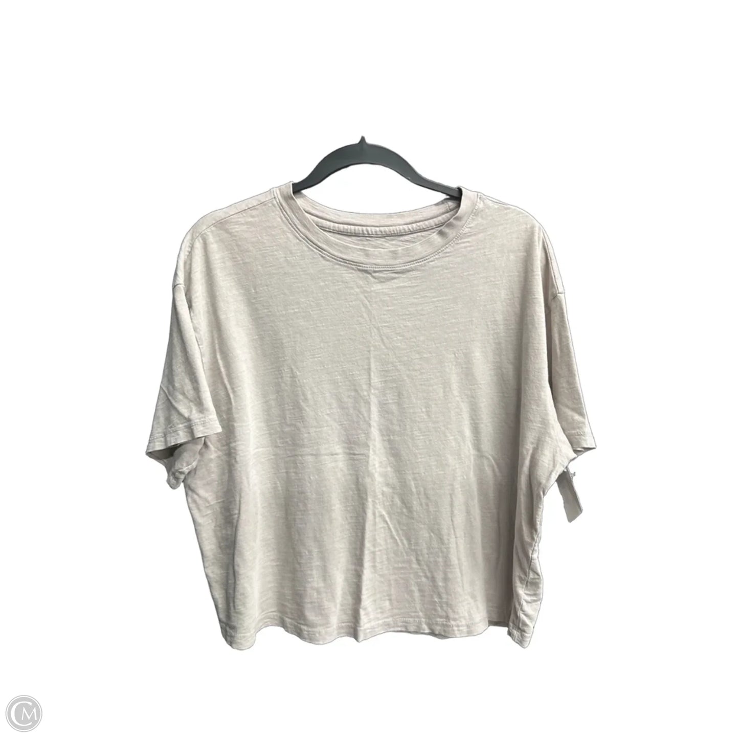 Top Short Sleeve Basic By Universal Thread In Grey, Size: L